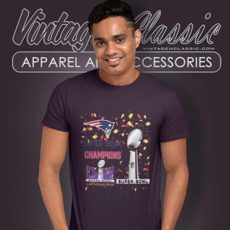 New England Patriots Shirt Super Bowl Lviii 2024 Las Vegas Champions T Shirt New England Patriots Shirt Super Bowl Lviii 2024 Las Vegas Champions T Shirt