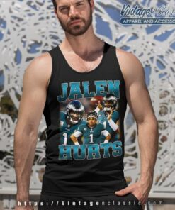 New Jalen Hurts Philadelphia Eagles Tank Top Racerback