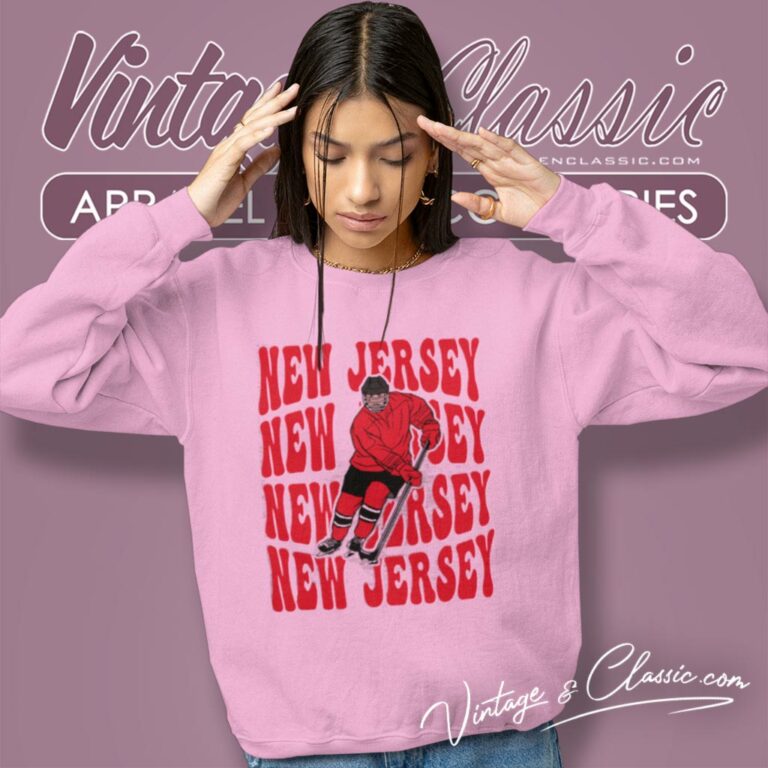 New Jersey Devil Hockey Nhl Sweatshirt New Jersey Devil Hockey Nhl Sweatshirt