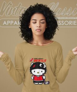 New Jersey Devils Hello Kitty Shirt