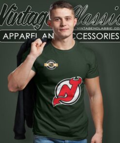 New Jersey Devils Logo Nhl T Shirt