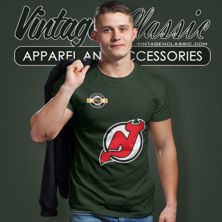 New Jersey Devils Logo Nhl T Shirt New Jersey Devils Logo Nhl T Shirt