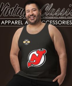 New Jersey Devils Logo Nhl Tank Top Racerback