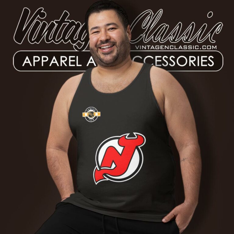 New Jersey Devils Logo Nhl Tank Top Racerback New Jersey Devils Logo Nhl Tank Top Racerback