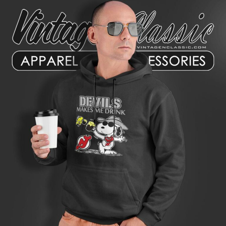 New Jersey Devils Make Me Drinks Hoodie New Jersey Devils Make Me Drinks Hoodie