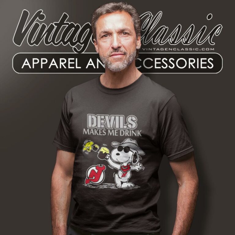 New Jersey Devils Make Me Drinks T Shirt New Jersey Devils Make Me Drinks T Shirt