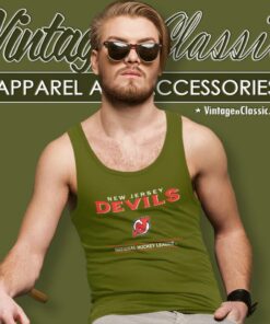 New Jersey Devils Nhl Vintage Tank Top Racerback