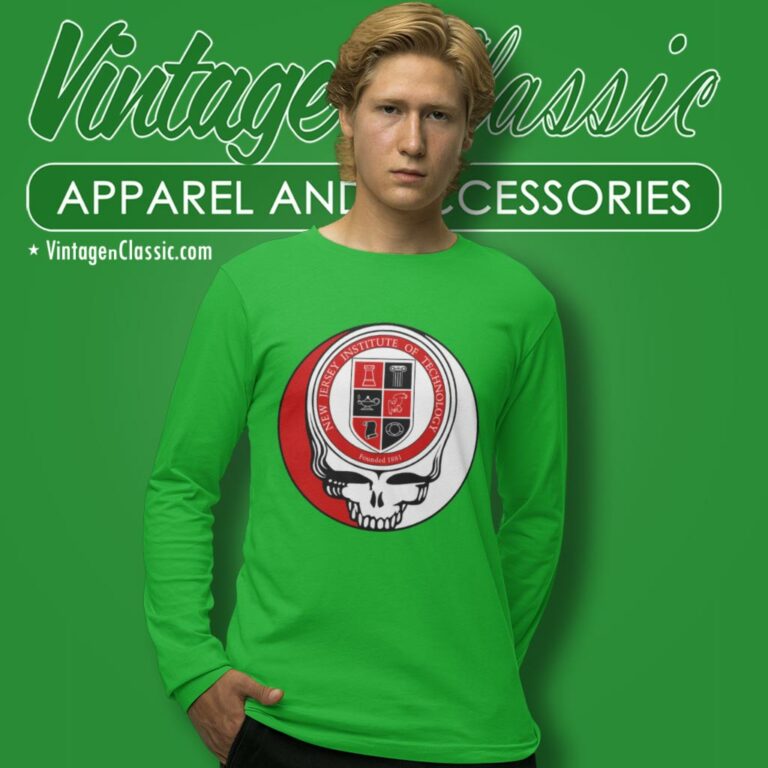 New Jersey Institute Of Technology Grateful Dead Steal Your Face Long Sleeve Tee New Jersey Institute Of Technology Grateful Dead Steal Your Face Long Sleeve Tee