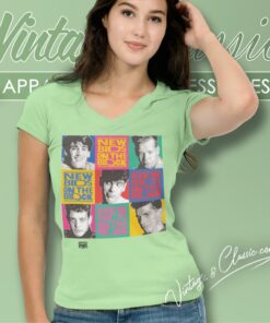 New Kids On The Block 1989 Tour V Neck TShirt