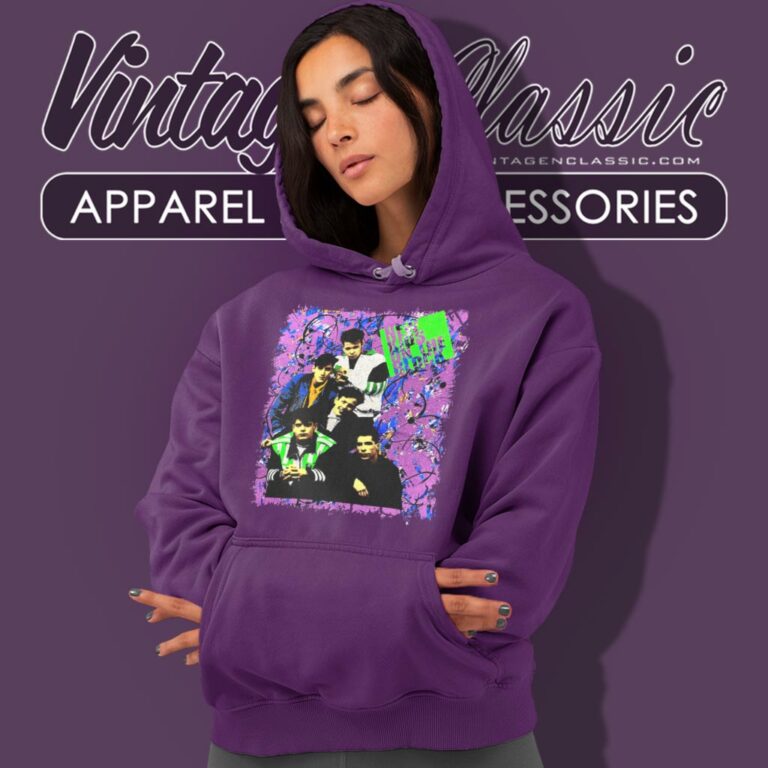 New Kids On The Block 1990 Tour Hoodie New Kids On The Block 1990 Tour Hoodie