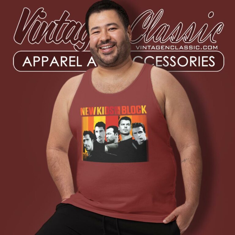 New Kids On The Block 2008 Tour Tank Top Racerback New Kids On The Block 2008 Tour Tank Top Racerback