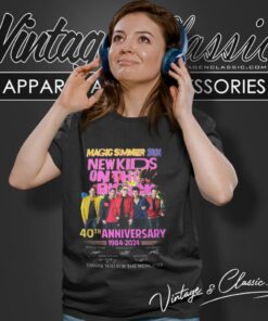 New Kids On The Block 40th Anniversary Women T Shirt