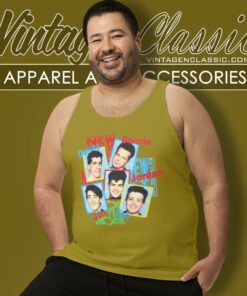 New Kids On The Block 80s Tank Top Racerback