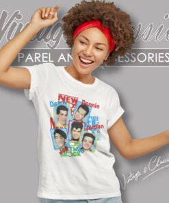 New Kids On The Block 80s Women T Shirt