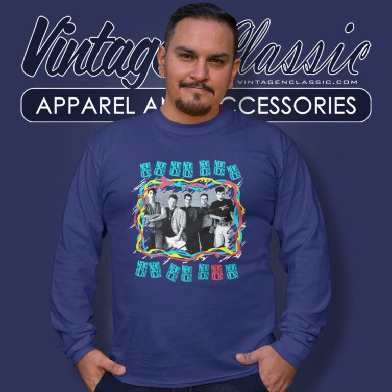 New Kids On The Block Concert Long Sleeve Tee New Kids On The Block Concert Long Sleeve Tee