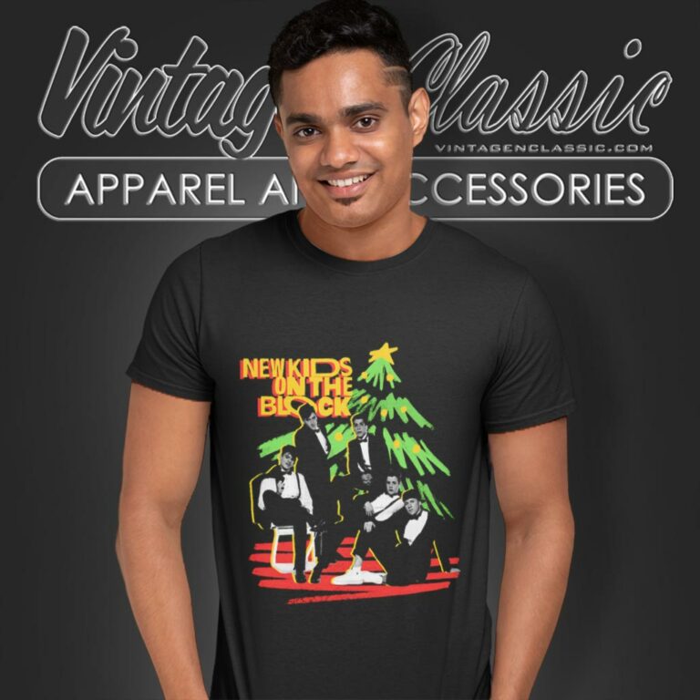 New Kids On The Block Holiday T Shirt New Kids On The Block Holiday T Shirt