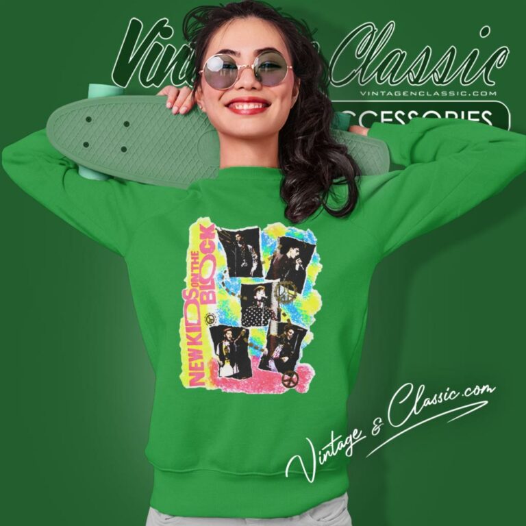 New Kids On The Block Live Concert Sweatshirt New Kids On The Block Live Concert Sweatshirt