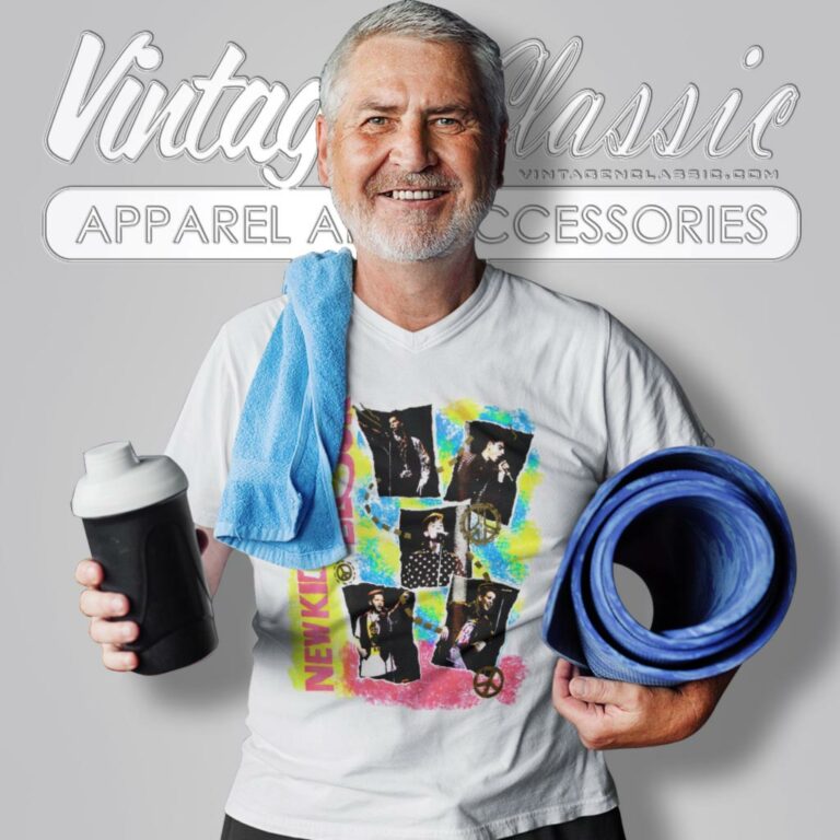 New Kids On The Block Live Concert V Neck TShirt New Kids On The Block Live Concert V Neck TShirt