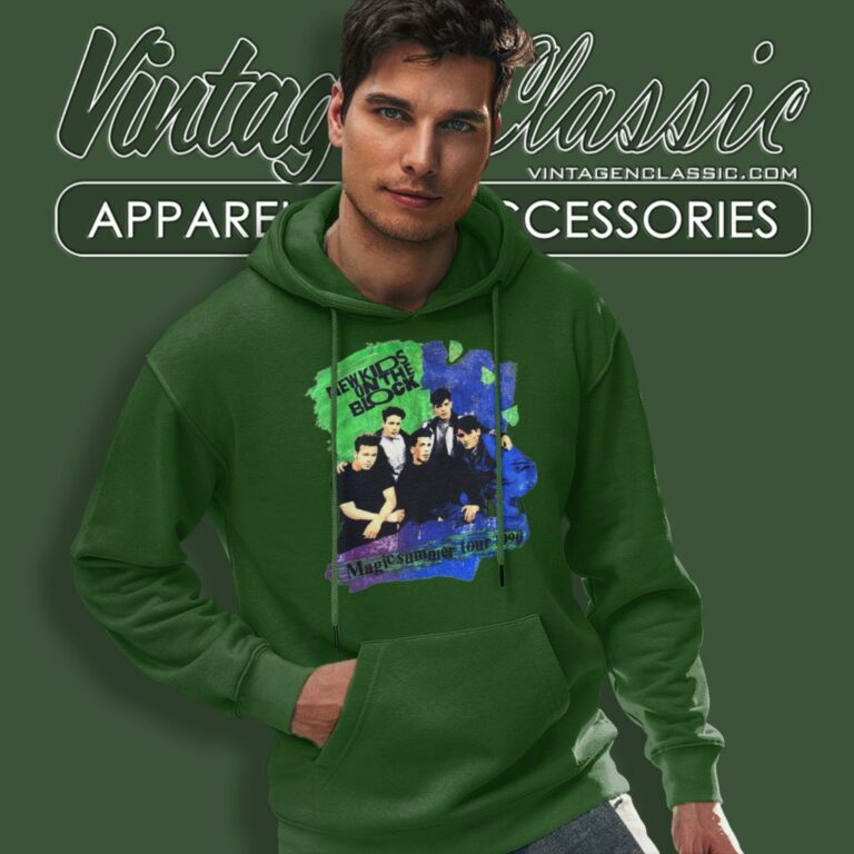 New Kids On The Block Magic Summer Hoodie New Kids On The Block Magic Summer Hoodie