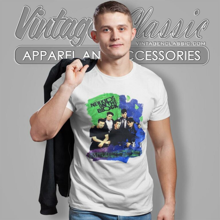 New Kids On The Block Magic Summer T Shirt New Kids On The Block Magic Summer T Shirt