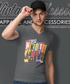 New Kids On The Block Mix Tape Tour V Neck TShirt