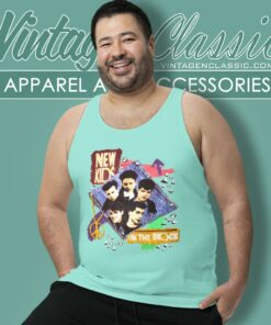 New Kids On The Block Music Concert Tank Top Racerback