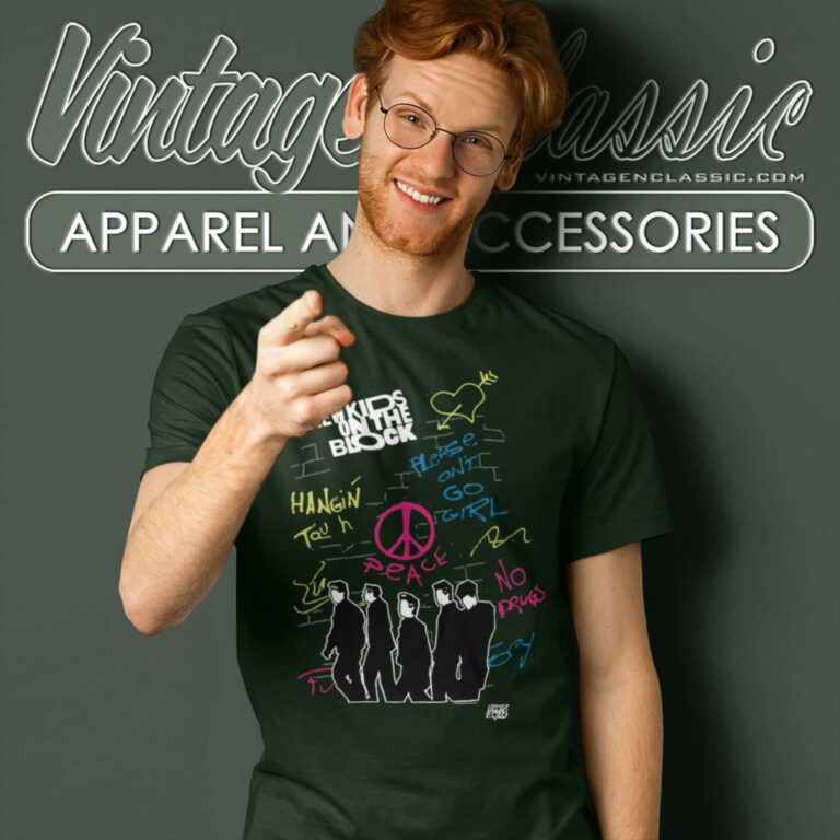 New Kids On The Block Poster T Shirt New Kids On The Block Poster T Shirt