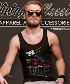 New Kids On The Block Poster Tank Top Racerback
