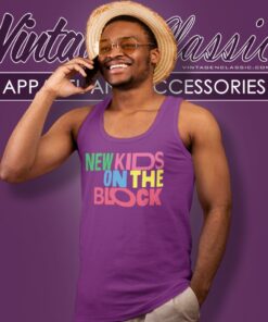 New Kids On The Block Rock Concert Tank Top Racerback