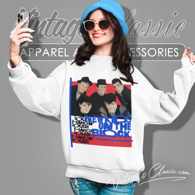 New Kids On The Block Shirt Hangin Tough 1989 Sweatshirt New Kids On The Block Shirt Hangin Tough 1989 Sweatshirt