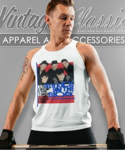 New Kids On The Block Shirt Hangin Tough 1989 Tank Top Racerback
