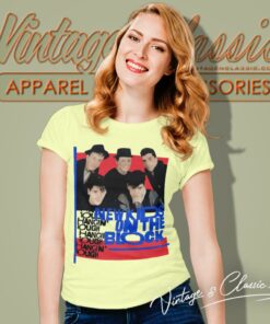 New Kids On The Block Shirt Hangin Tough 1989 Women T Shirt