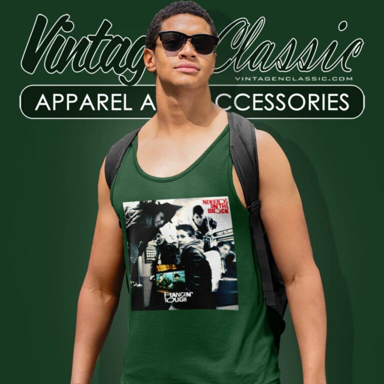 New Kids On The Block Shirt Hangin Tough Tank Top Racerback New Kids On The Block Shirt Hangin Tough Tank Top Racerback