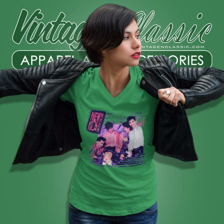 New Kids On The Block Shirt Magic Summer Tour V Neck TShirt New Kids On The Block Shirt Magic Summer Tour V Neck TShirt