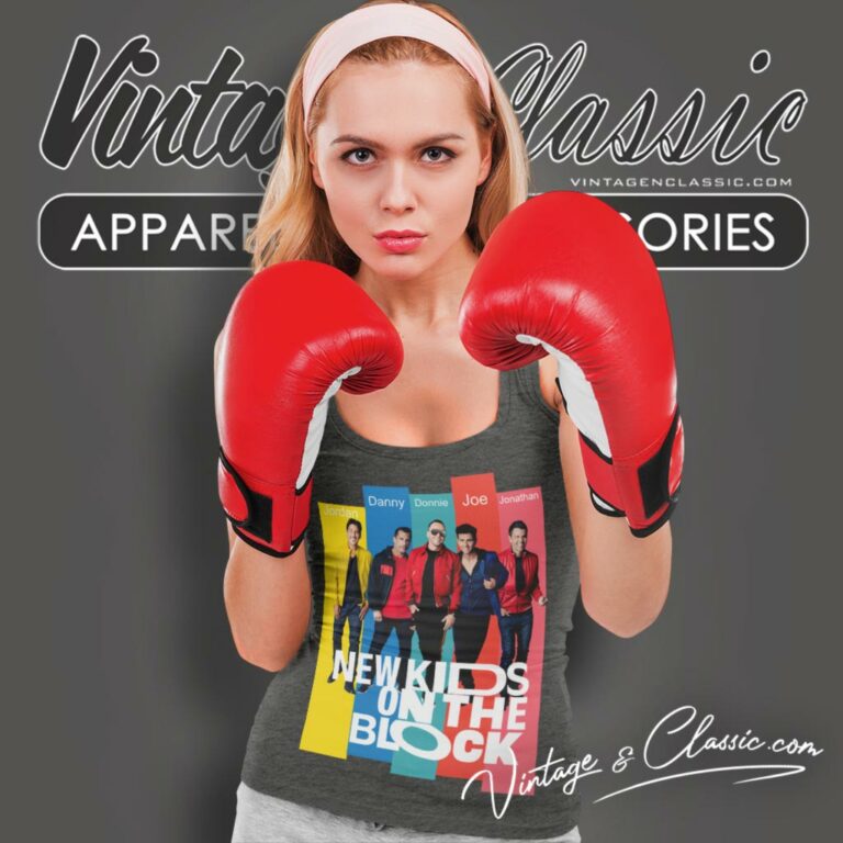 New Kids On The Block Shirt Mix Tape Tour Tank Top Racerback New Kids On The Block Shirt Mix Tape Tour Tank Top Racerback