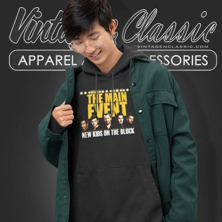 New Kids On The Block Shirt The Man Event Hoodie New Kids On The Block Shirt The Man Event Hoodie