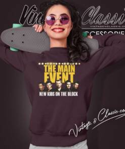 New Kids On The Block Shirt The Man Event Sweatshirt