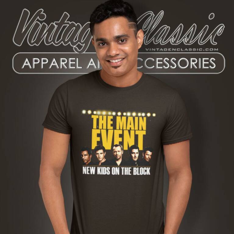 New Kids On The Block Shirt The Man Event T Shirt New Kids On The Block Shirt The Man Event T Shirt