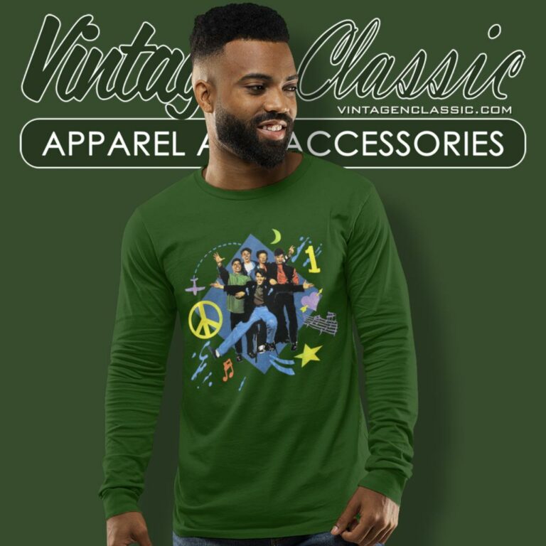 New Kids On The Block Shirt The Wiggles Long Sleeve Tee New Kids On The Block Shirt The Wiggles Long Sleeve Tee