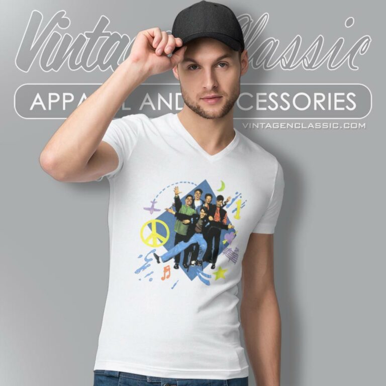 New Kids On The Block Shirt The Wiggles V Neck TShirt New Kids On The Block Shirt The Wiggles V Neck TShirt