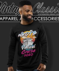 New Kids On The Block Shirt Virtual Cruise Long Sleeve Tee