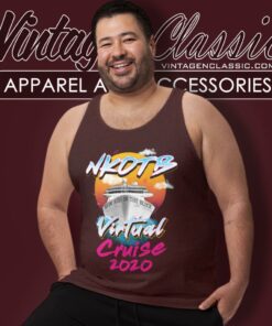 New Kids On The Block Shirt Virtual Cruise Tank Top Racerback