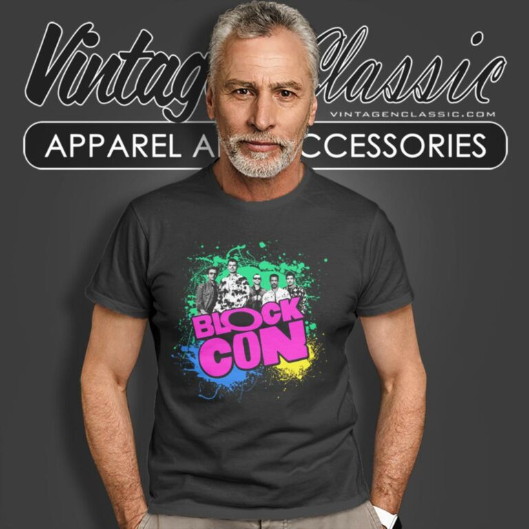 New Kids On The Block Splatter T Shirt New Kids On The Block Splatter T Shirt