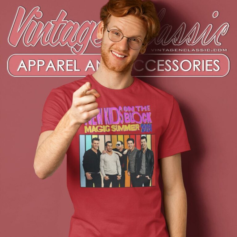 New Kids On The Block Summer Tour 2024 T Shirt New Kids On The Block Summer Tour 2024 T Shirt