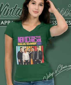 New Kids On The Block Summer Tour 2024 V Neck TShirt