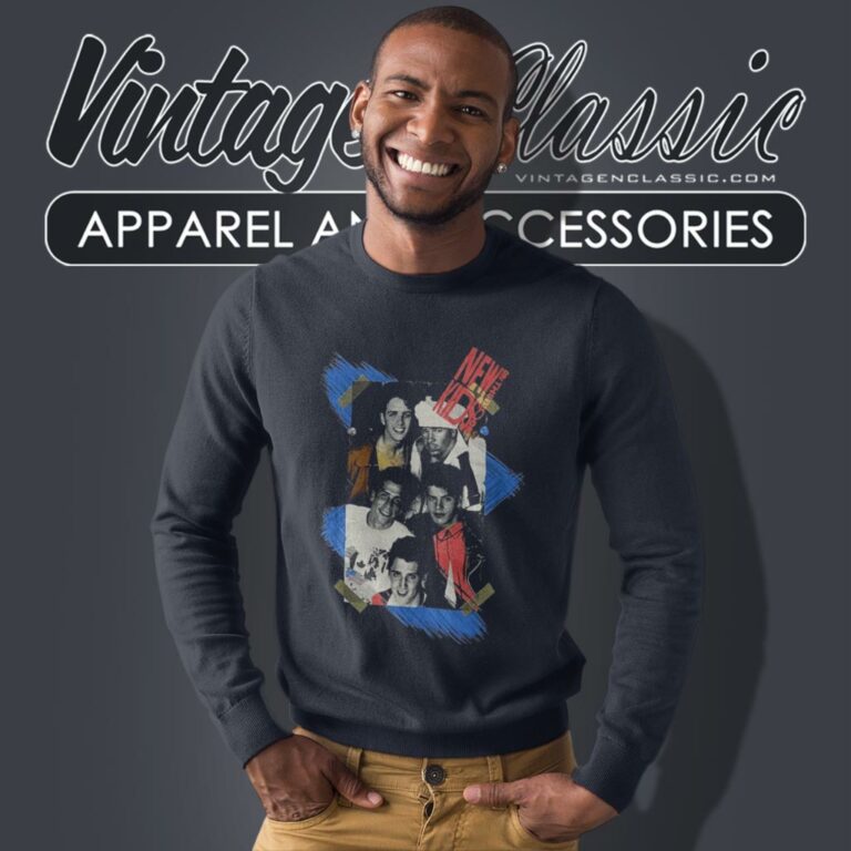 New Kids On The Block Vintage Sweatshirt New Kids On The Block Vintage Sweatshirt