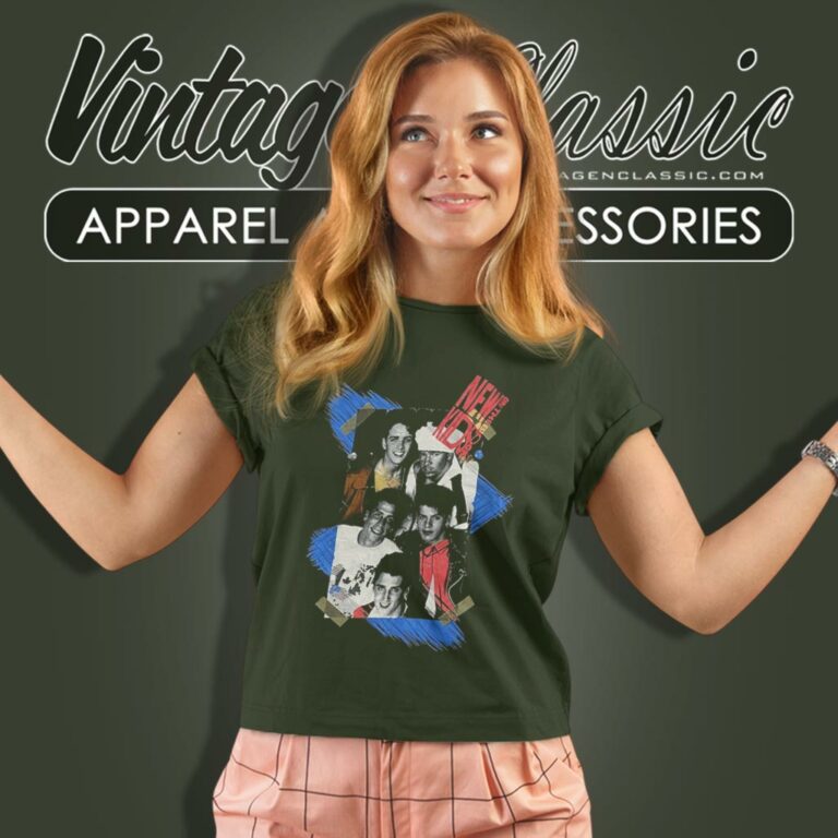 New Kids On The Block Vintage Women T Shirt New Kids On The Block Vintage Women T Shirt