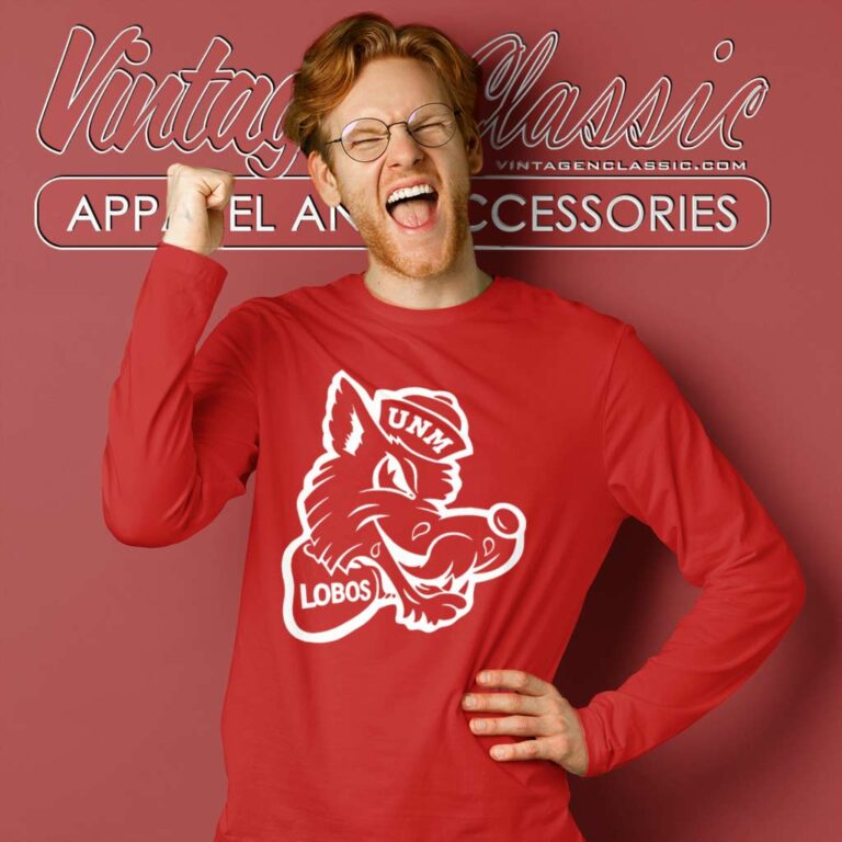 New Mexico Lobos University Unm Ncaa Long Sleeve Tee New Mexico Lobos University Unm Ncaa Long Sleeve Tee