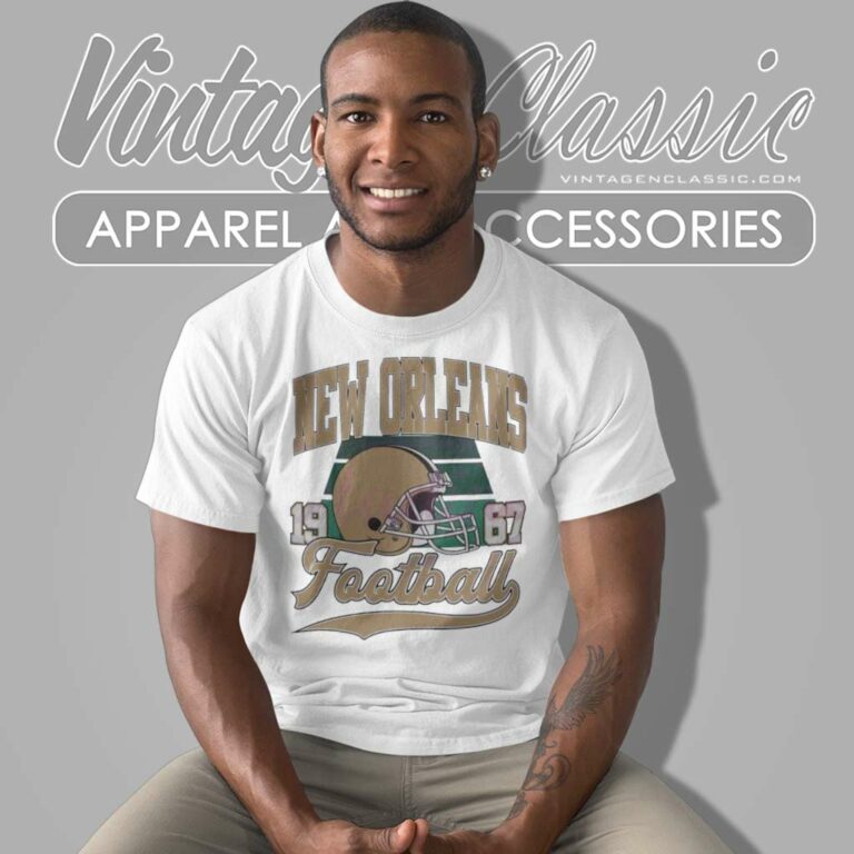 New Orleans Football 1967 Vintage T Shirt New Orleans Football 1967 Vintage T Shirt