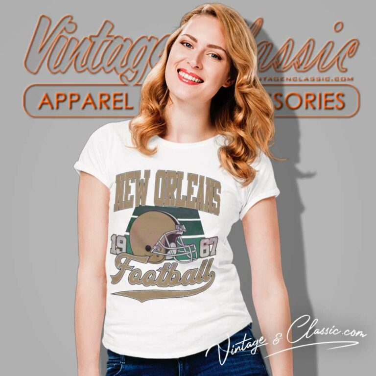 New Orleans Football 1967 Vintage Women TShirt New Orleans Football 1967 Vintage Women TShirt